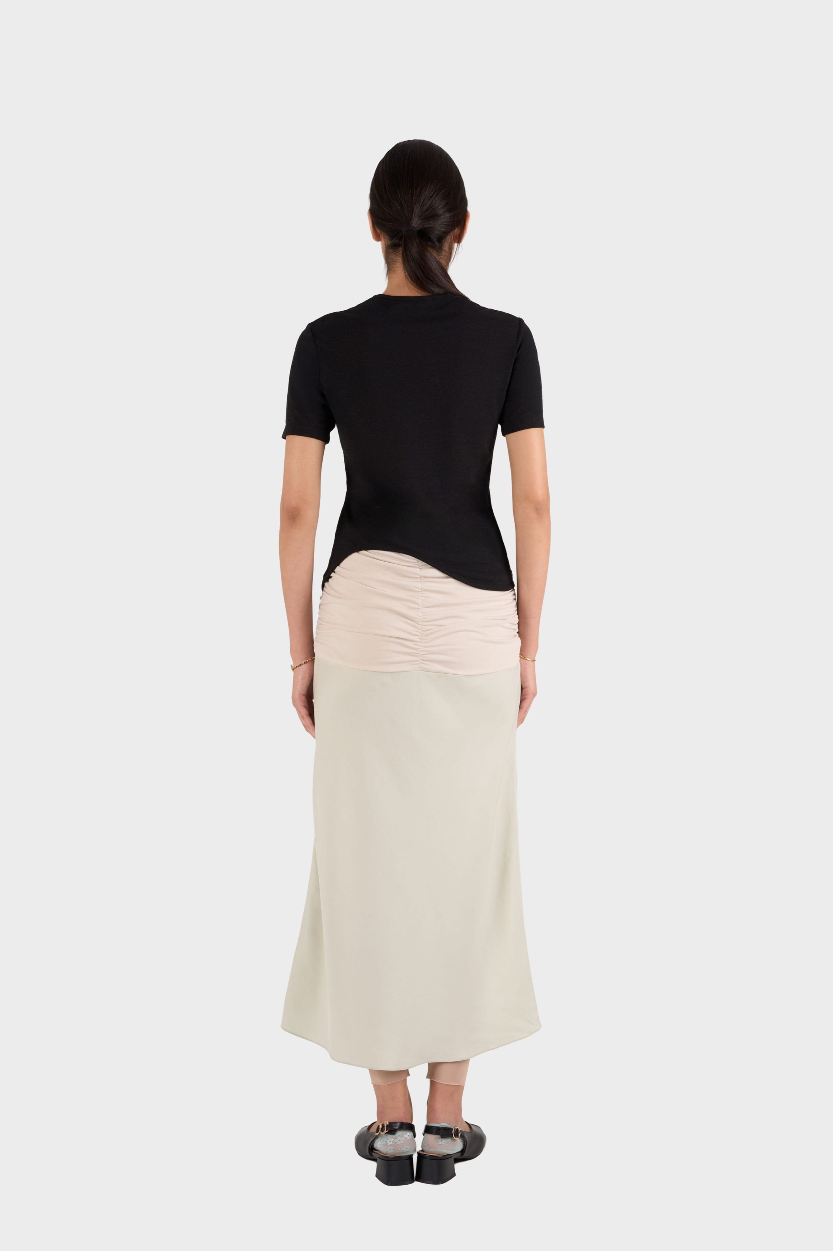 Bow Shift Skirt