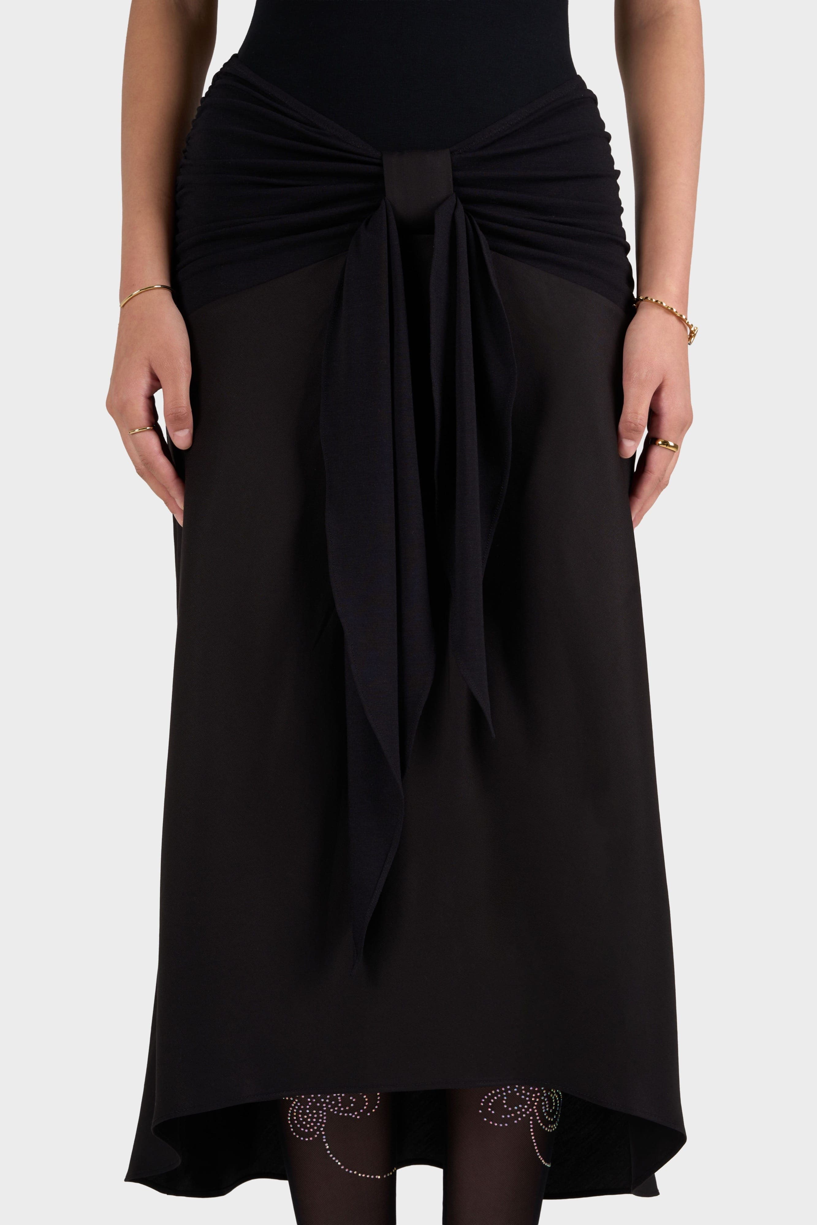 Bow Shift Skirt