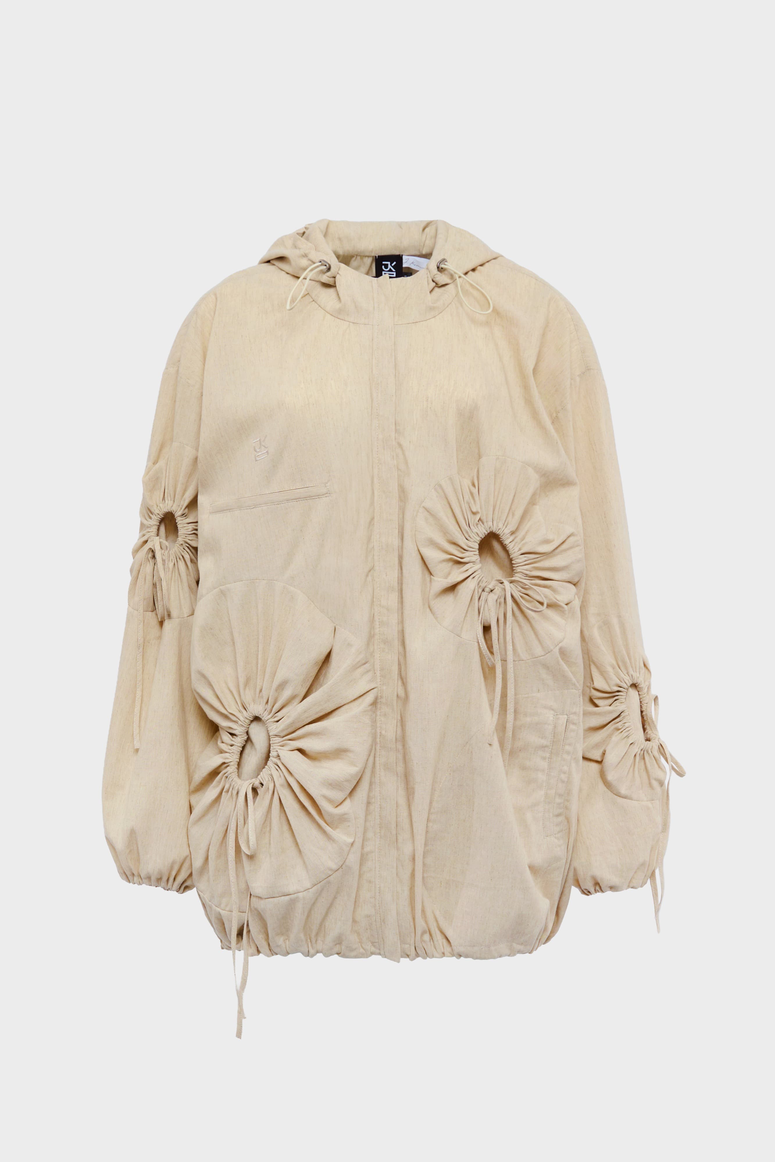 Flower Linen Jacket