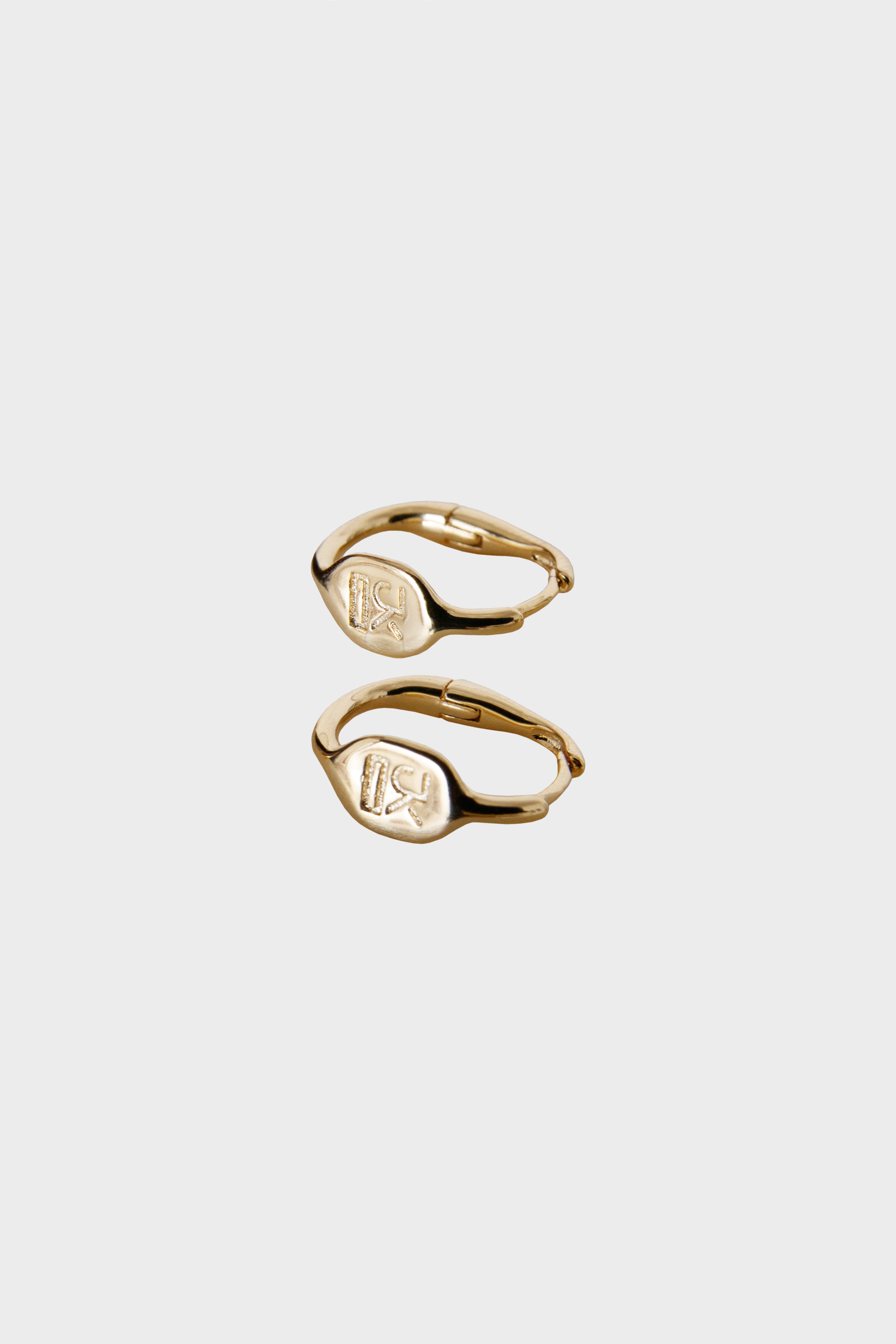 Logo Earrings