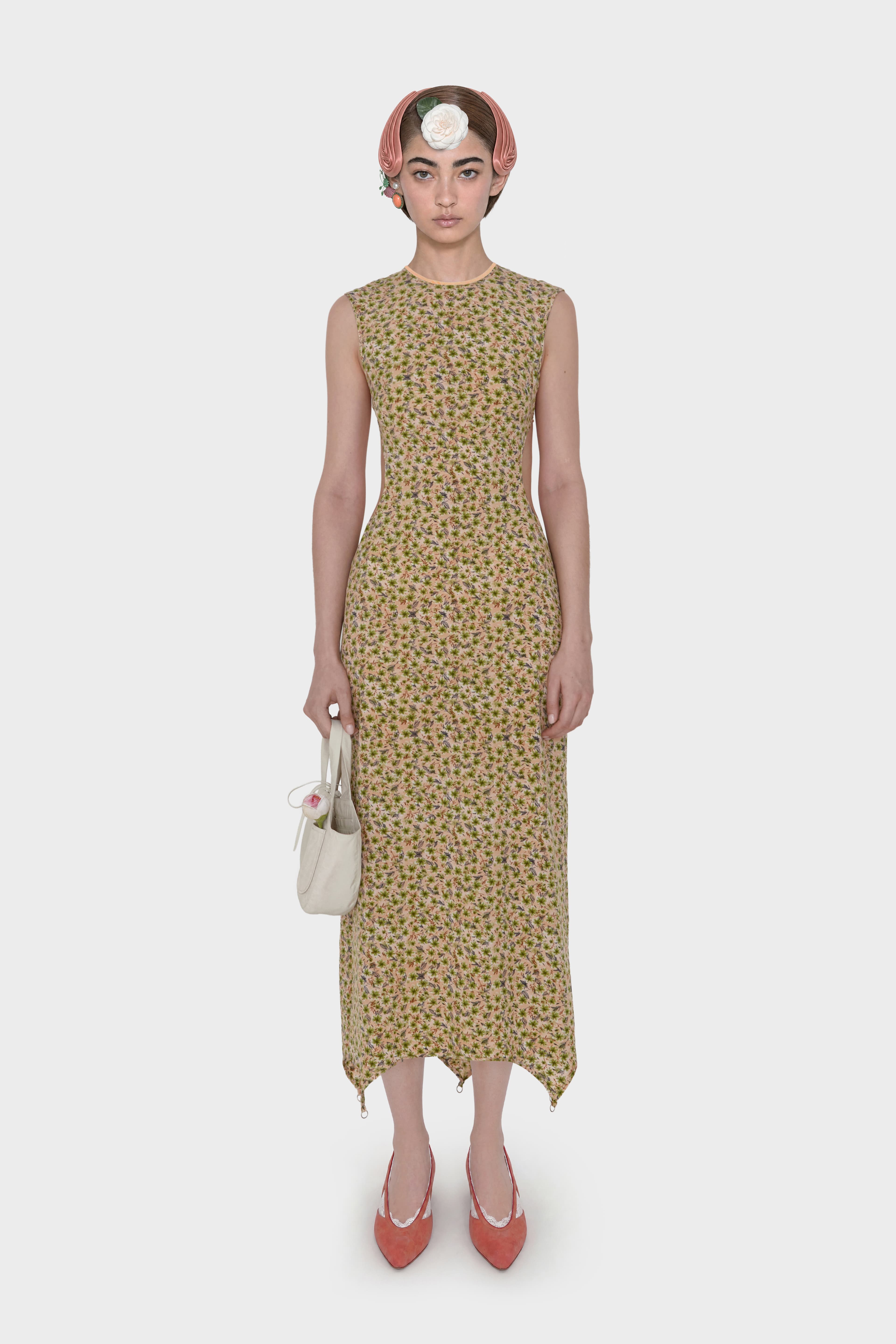 Resort Lattice Dress