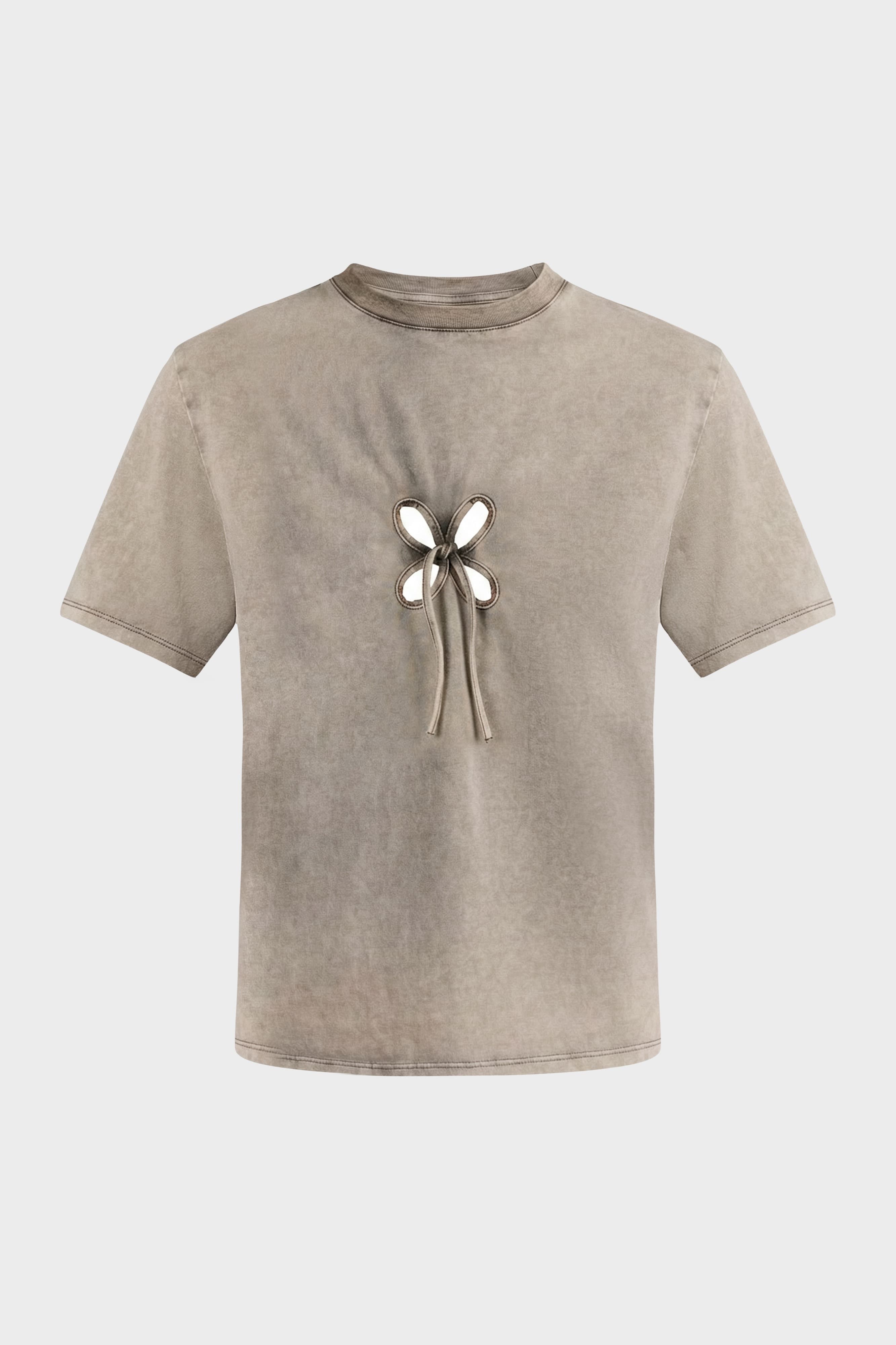 Ash Gray Petal T-Shirt