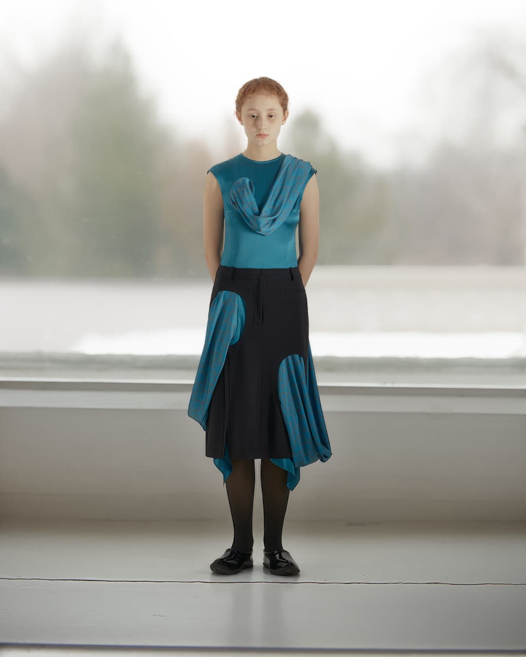 Basque Vaza Dress