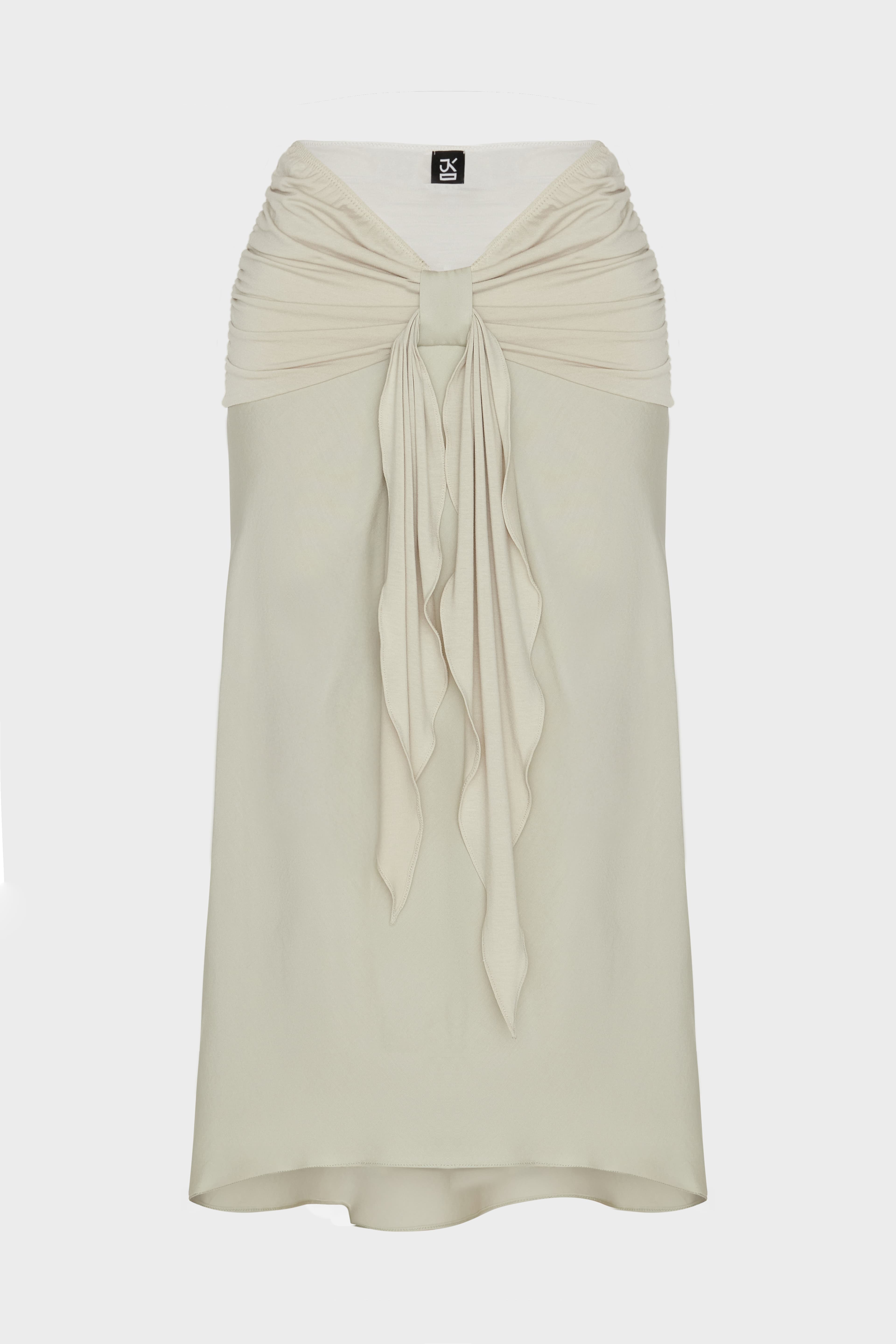 Bow Shift Skirt