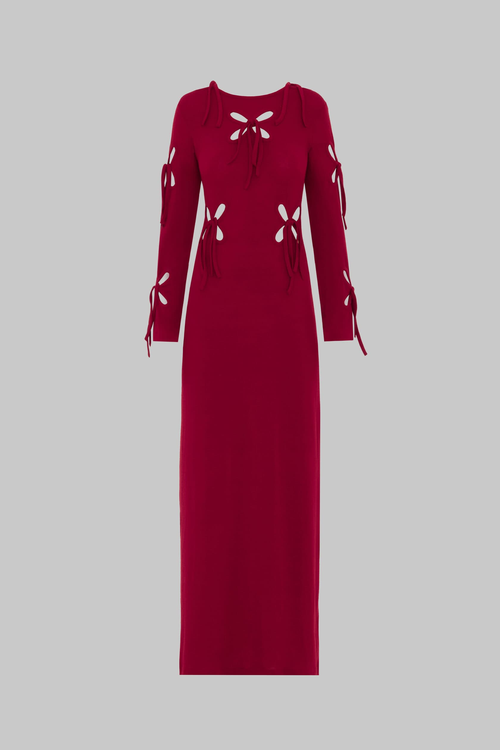 Knit Wool Petal Dress