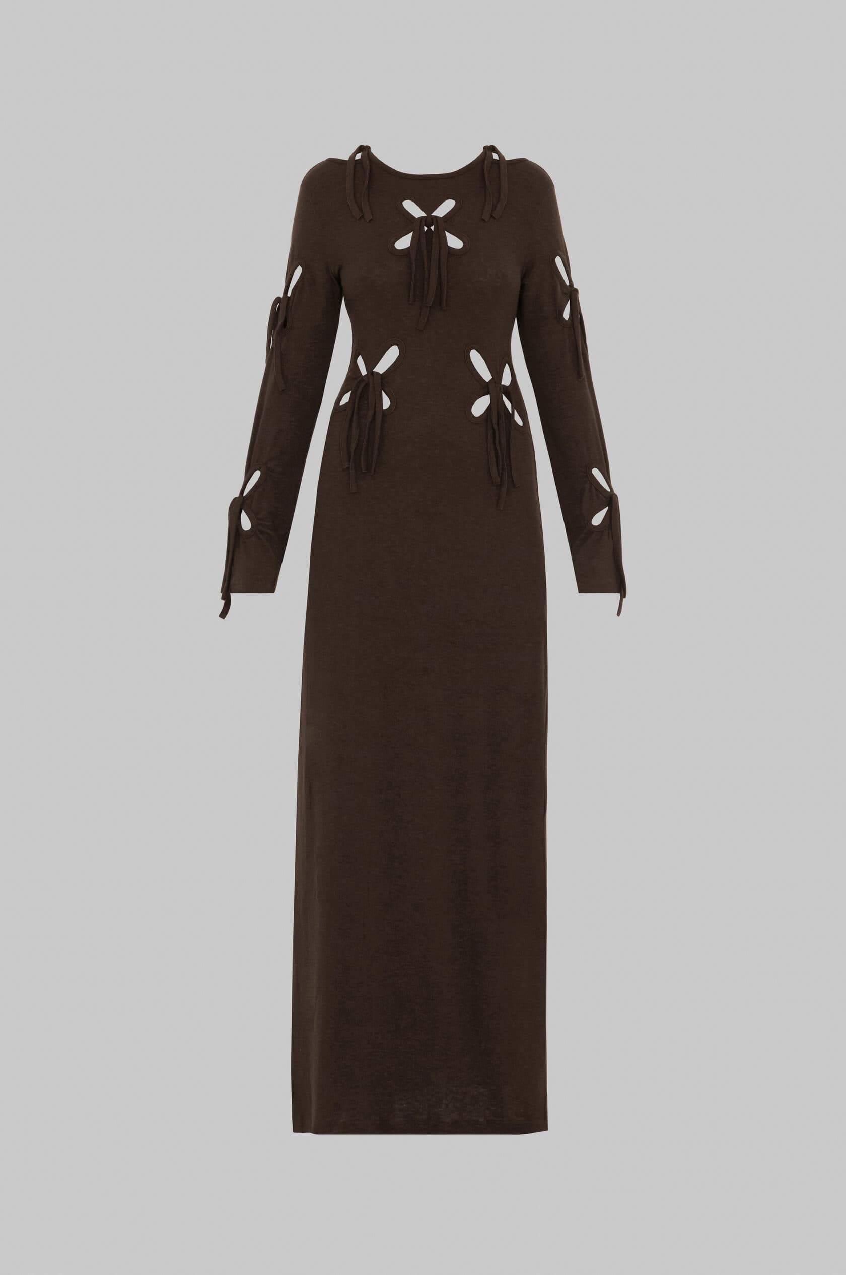 Knit Wool Petal Dress