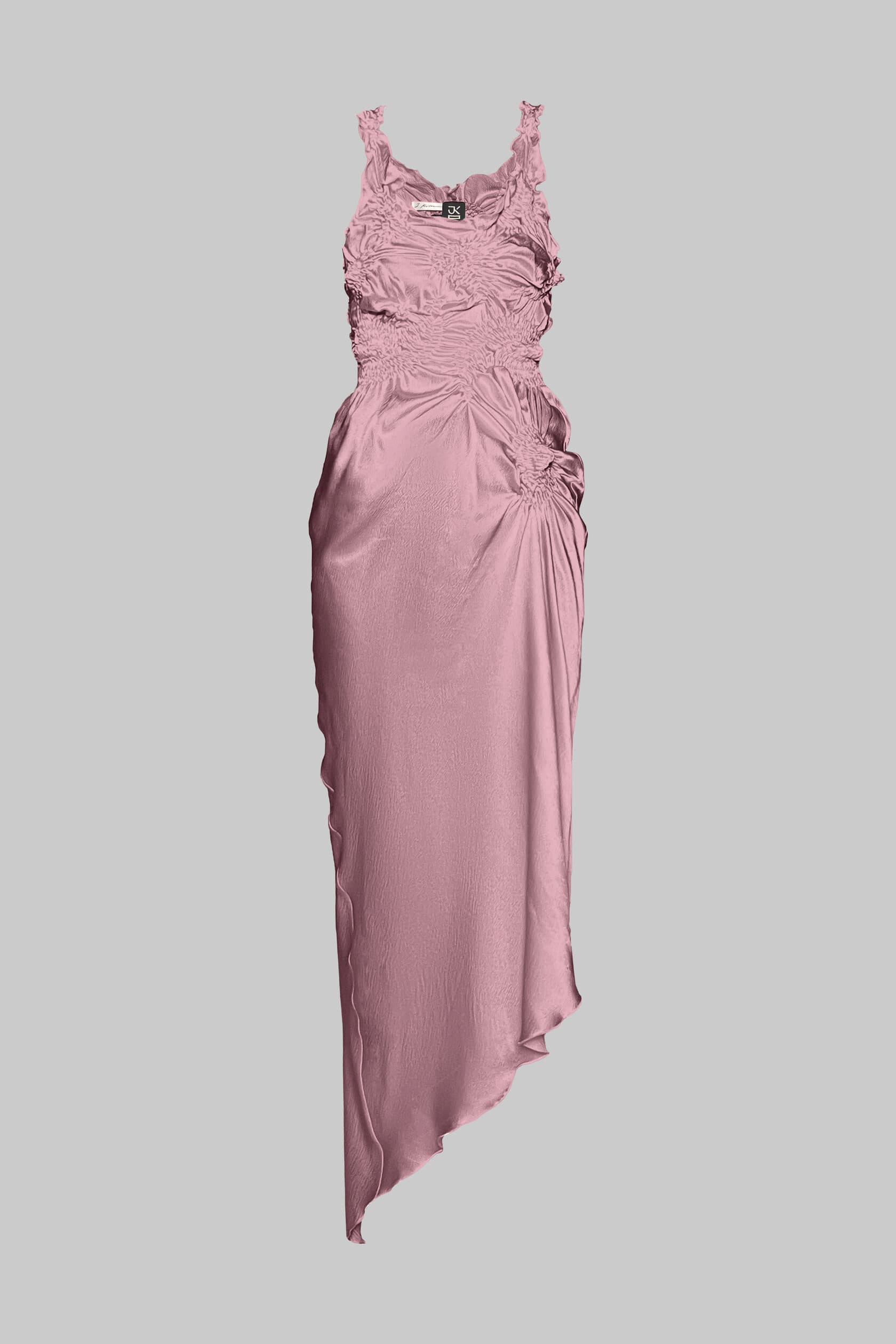 Markiza Paisley Dress In Satin