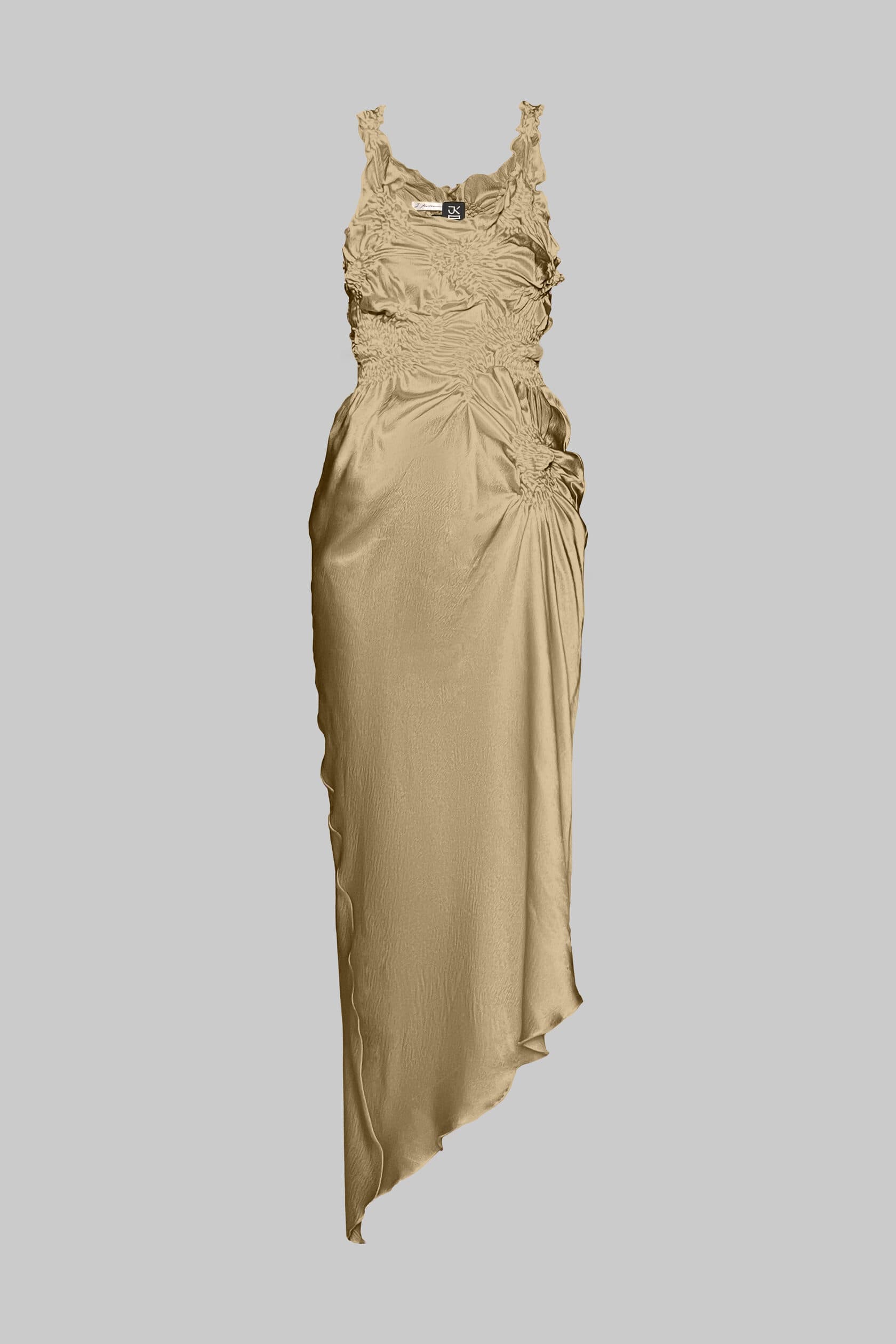 Markiza Paisley Dress In Satin