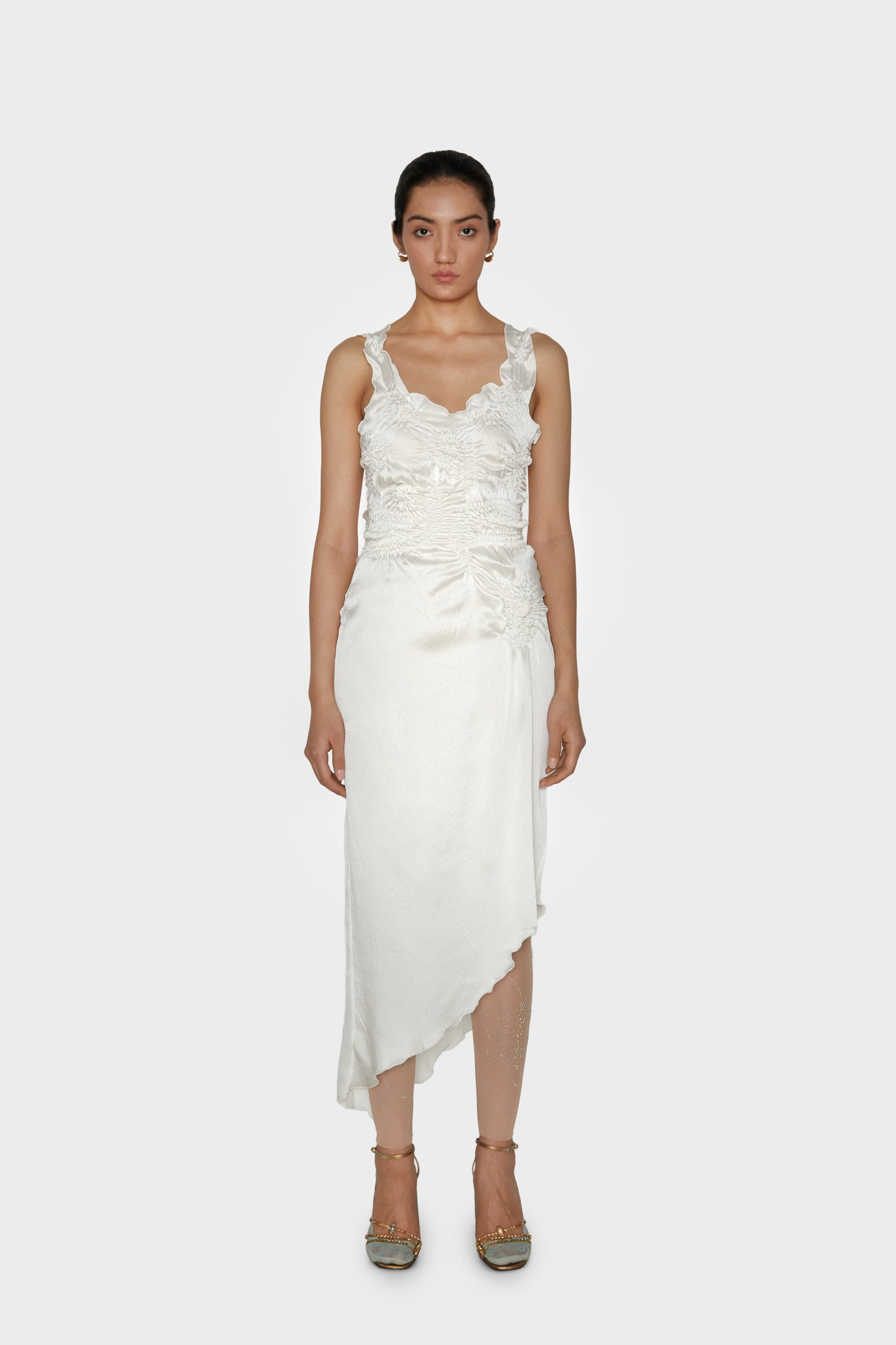 Markiza Paisley Dress In Silk