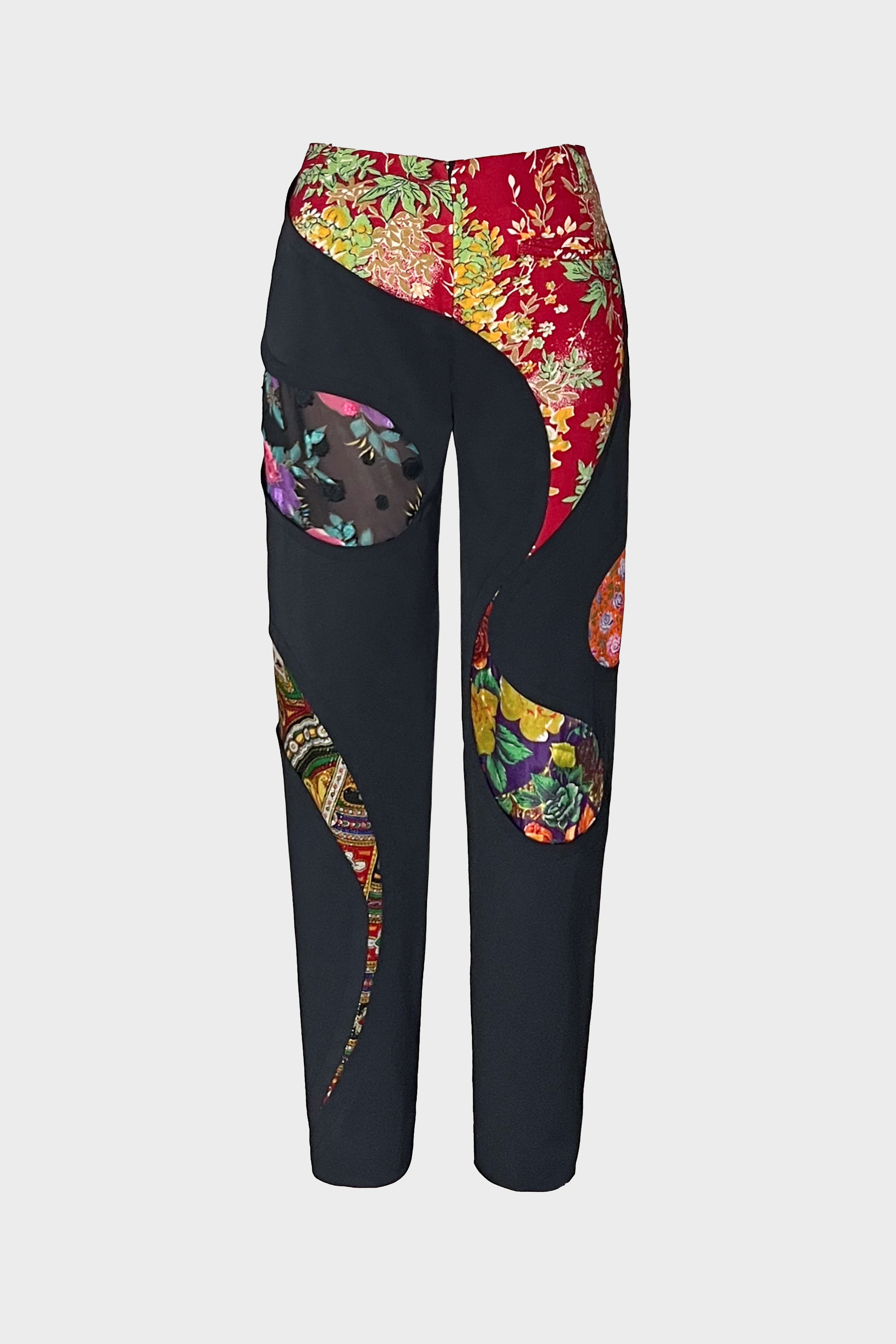 Nostalgic Paisley Trousers