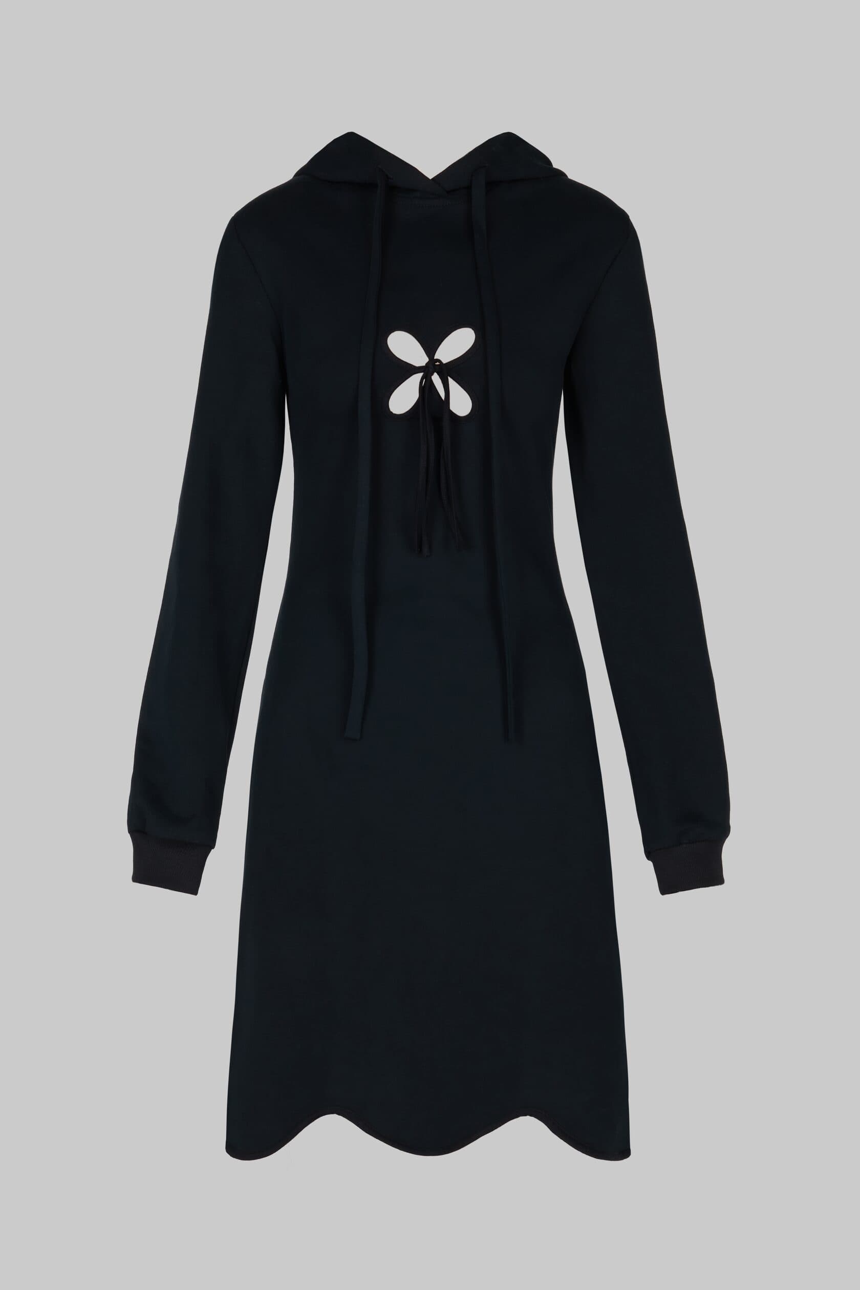 Petal Hoodie Dress