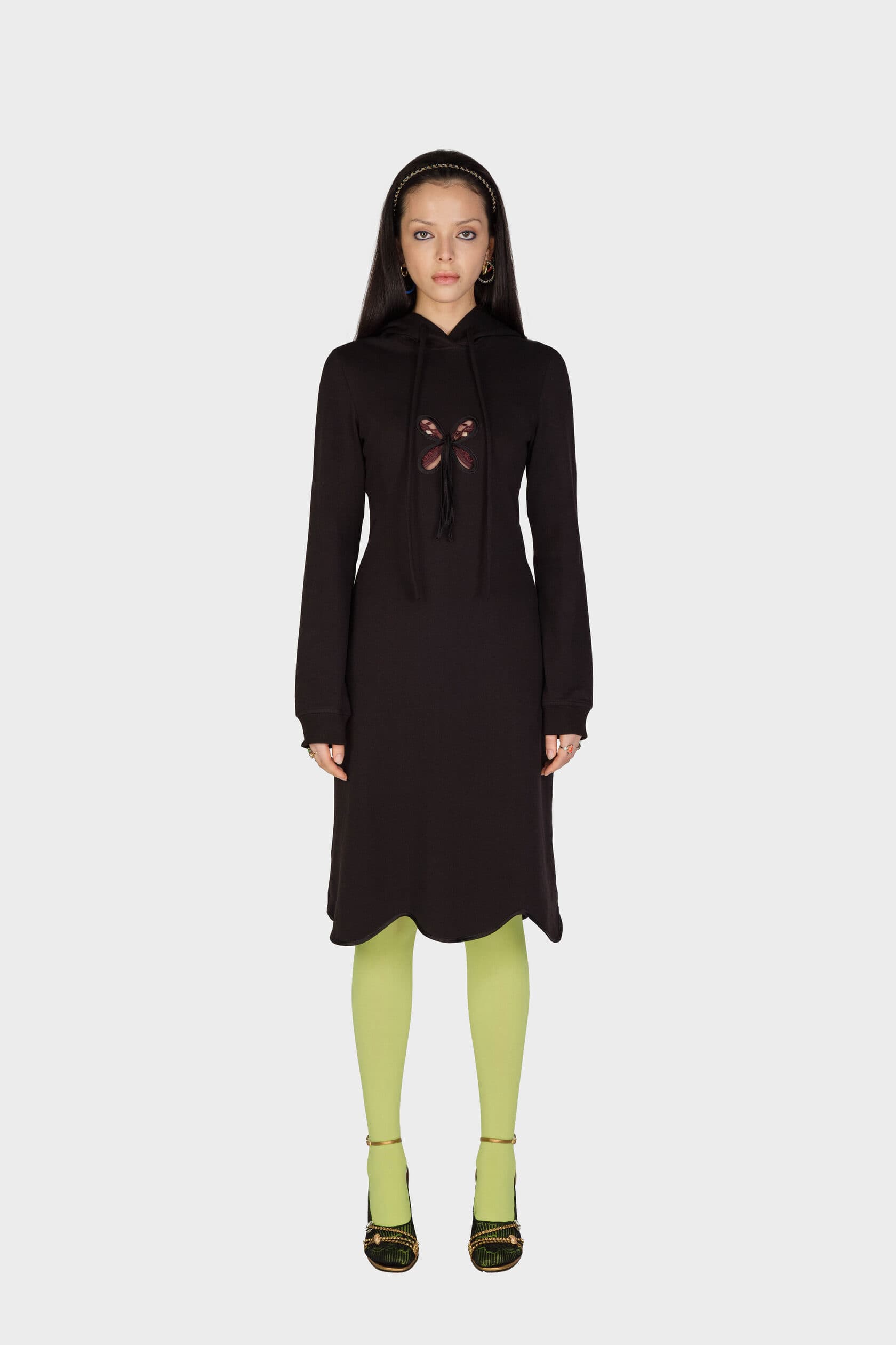 Petal Hoodie Dress