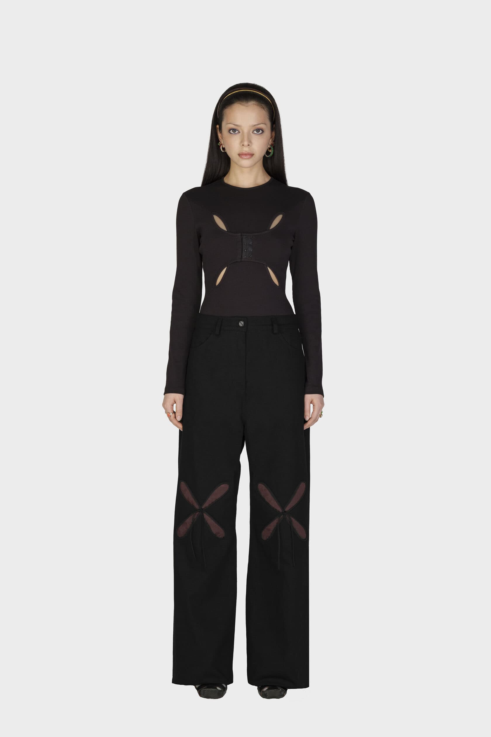 Petal Twill Trousers
