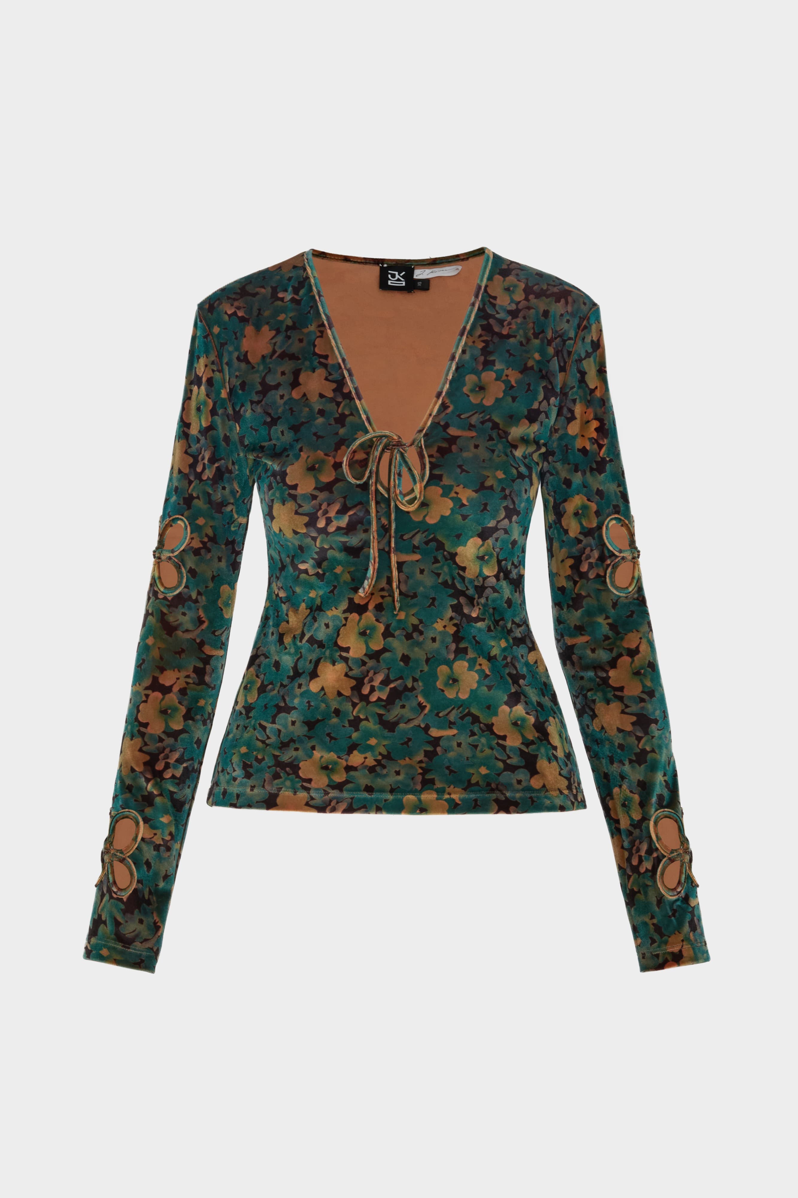 Petal Velour Long Sleeve