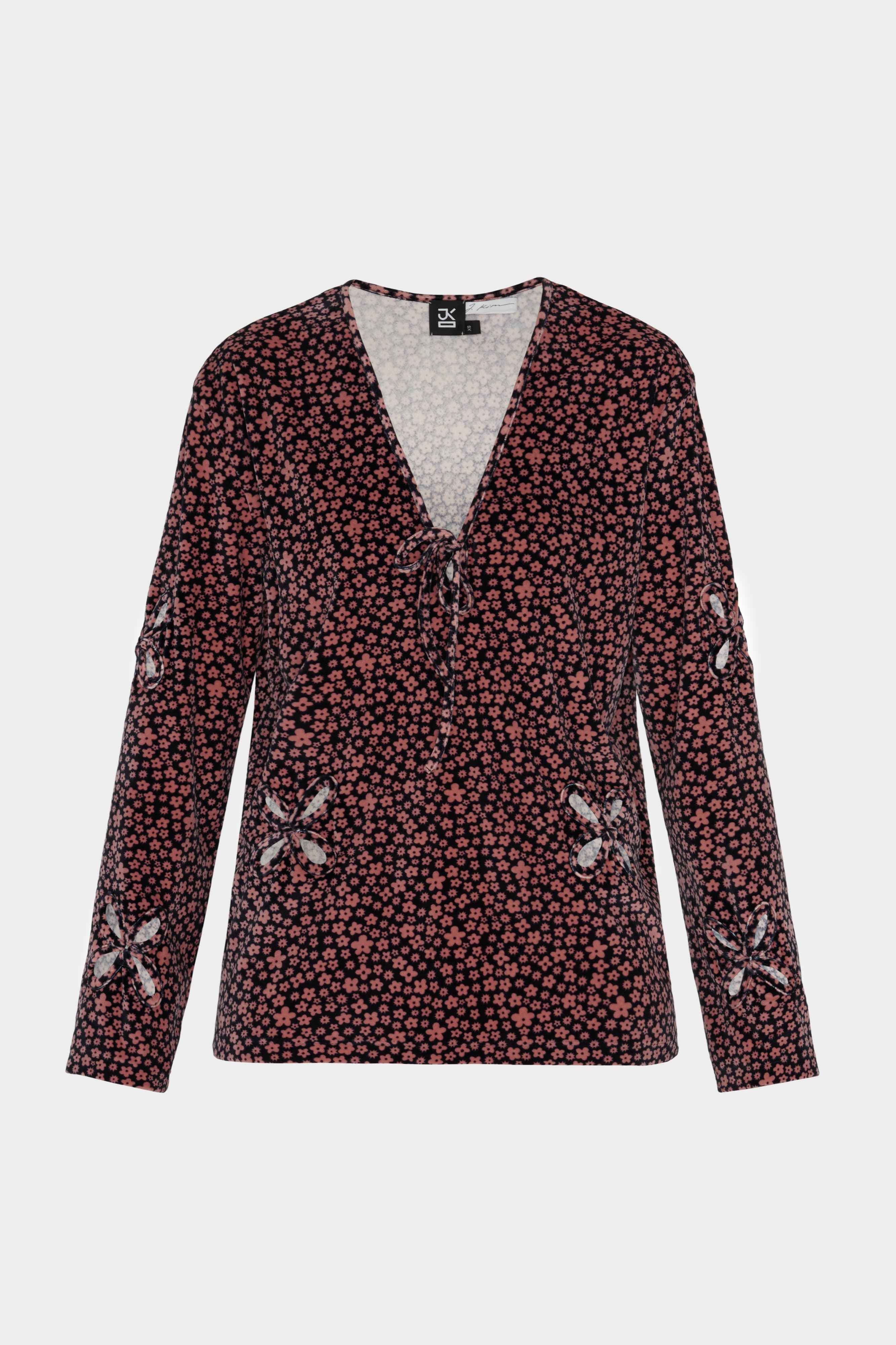 Petal Velour Long Sleeve