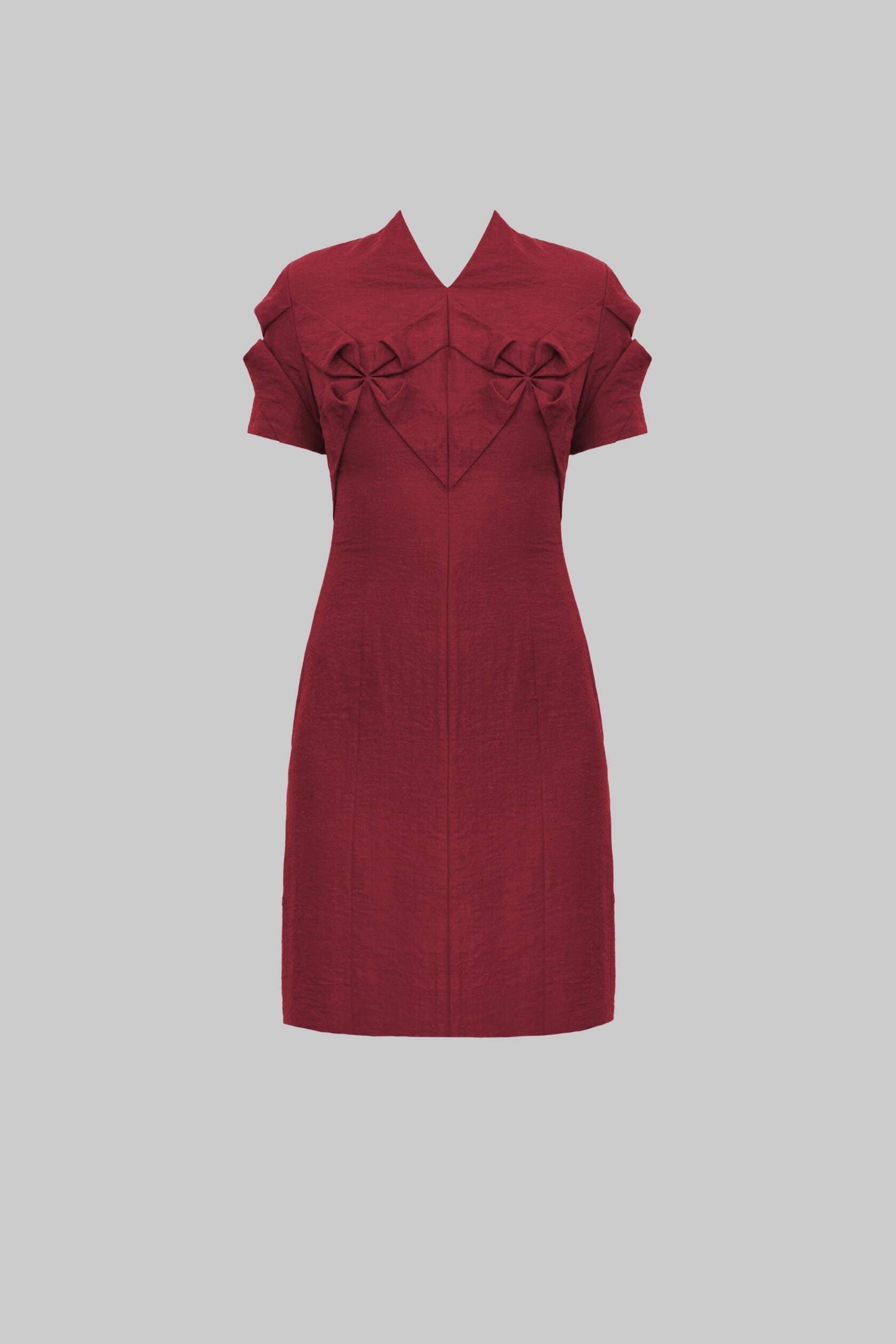 Smocked Flower Minidress