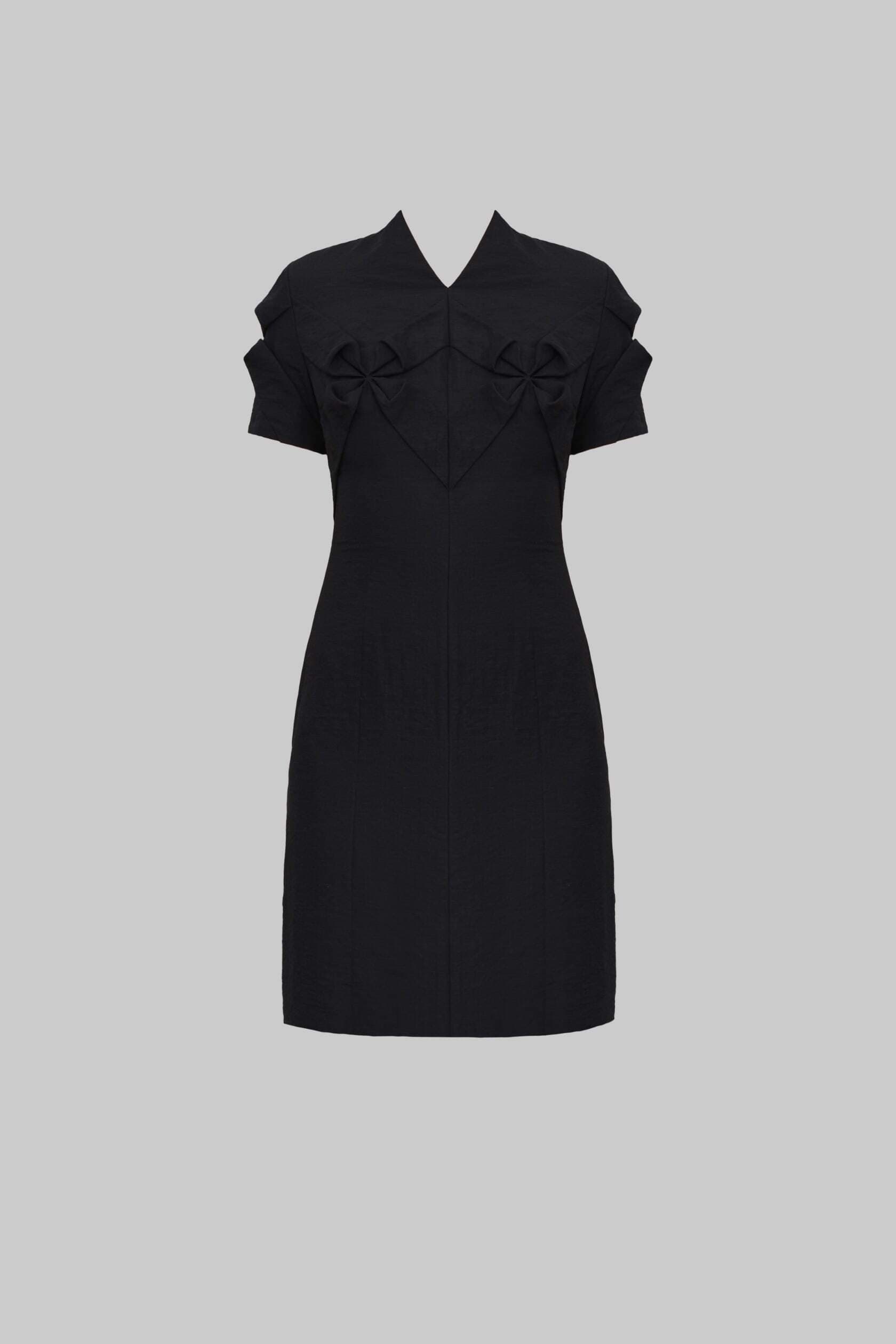 Smocked Flower Minidress
