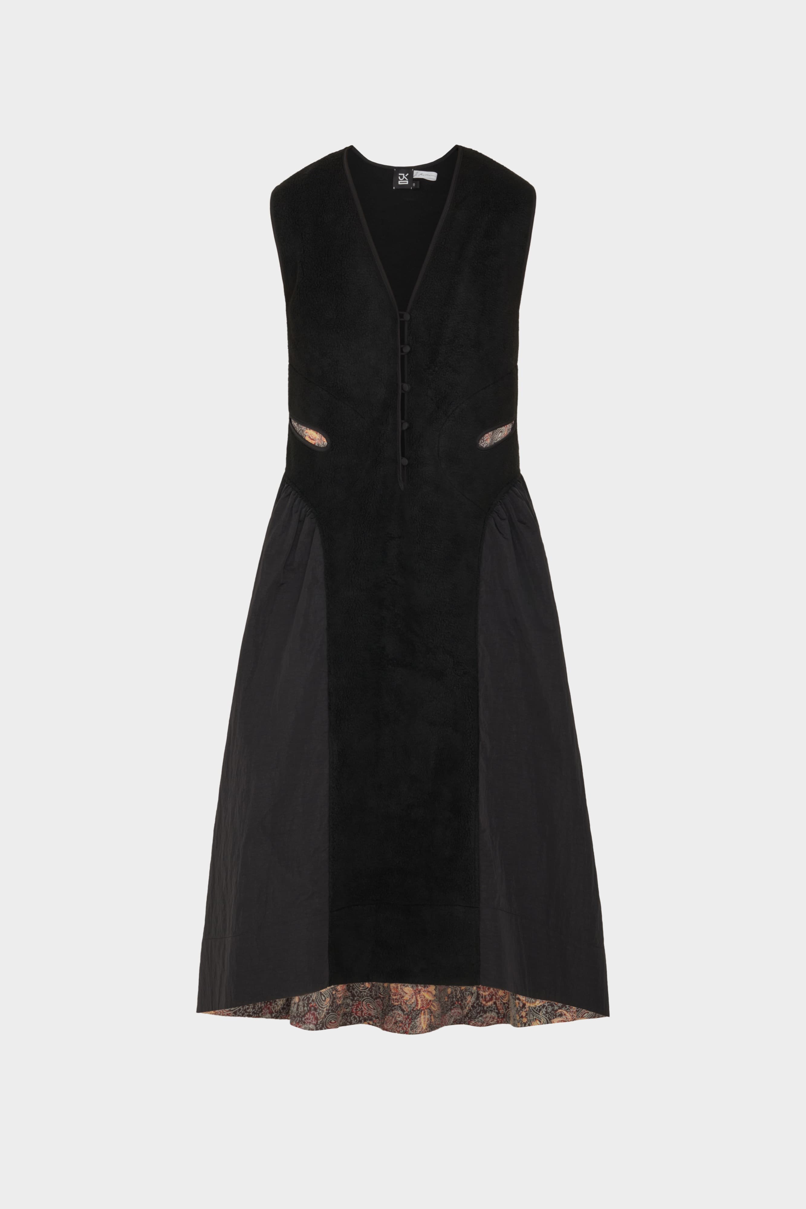 Teardrop Fleece Dress