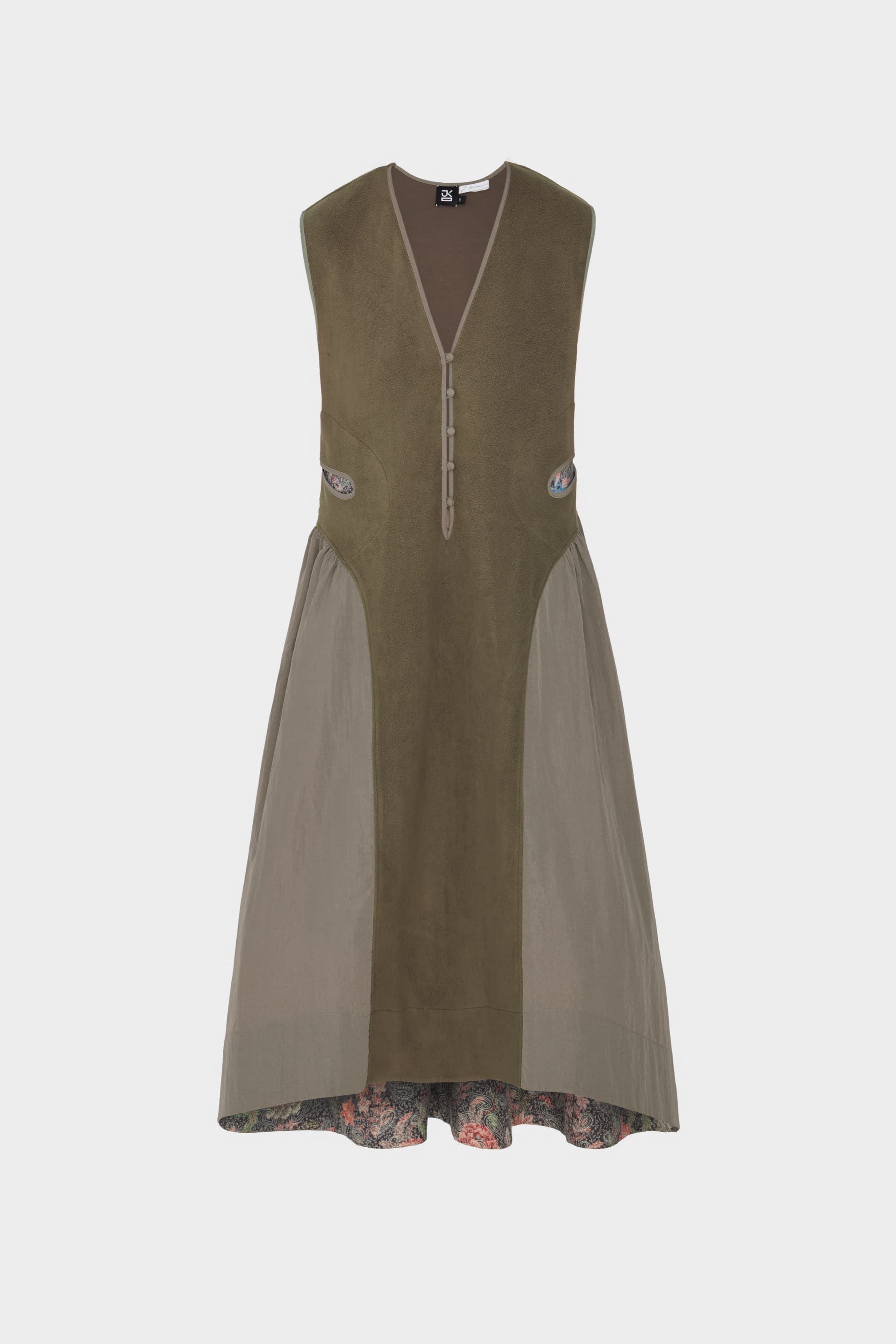 Teardrop Fleece Dress