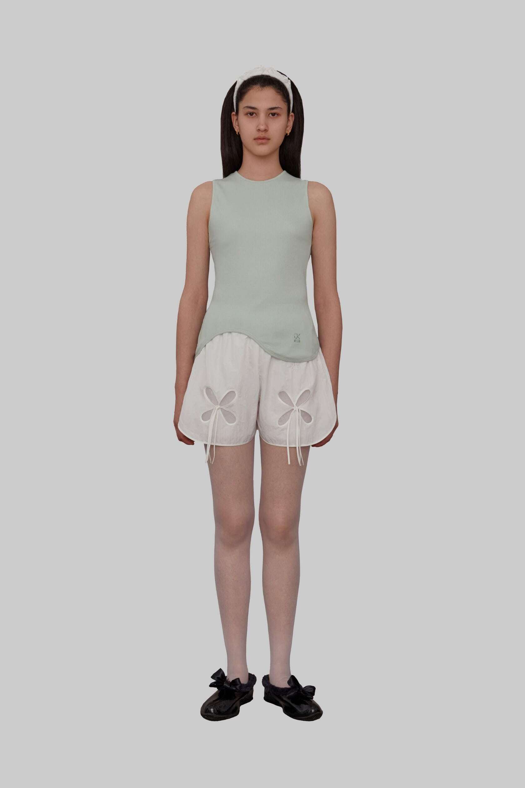 Ying-Yang Tank Top Ribbed