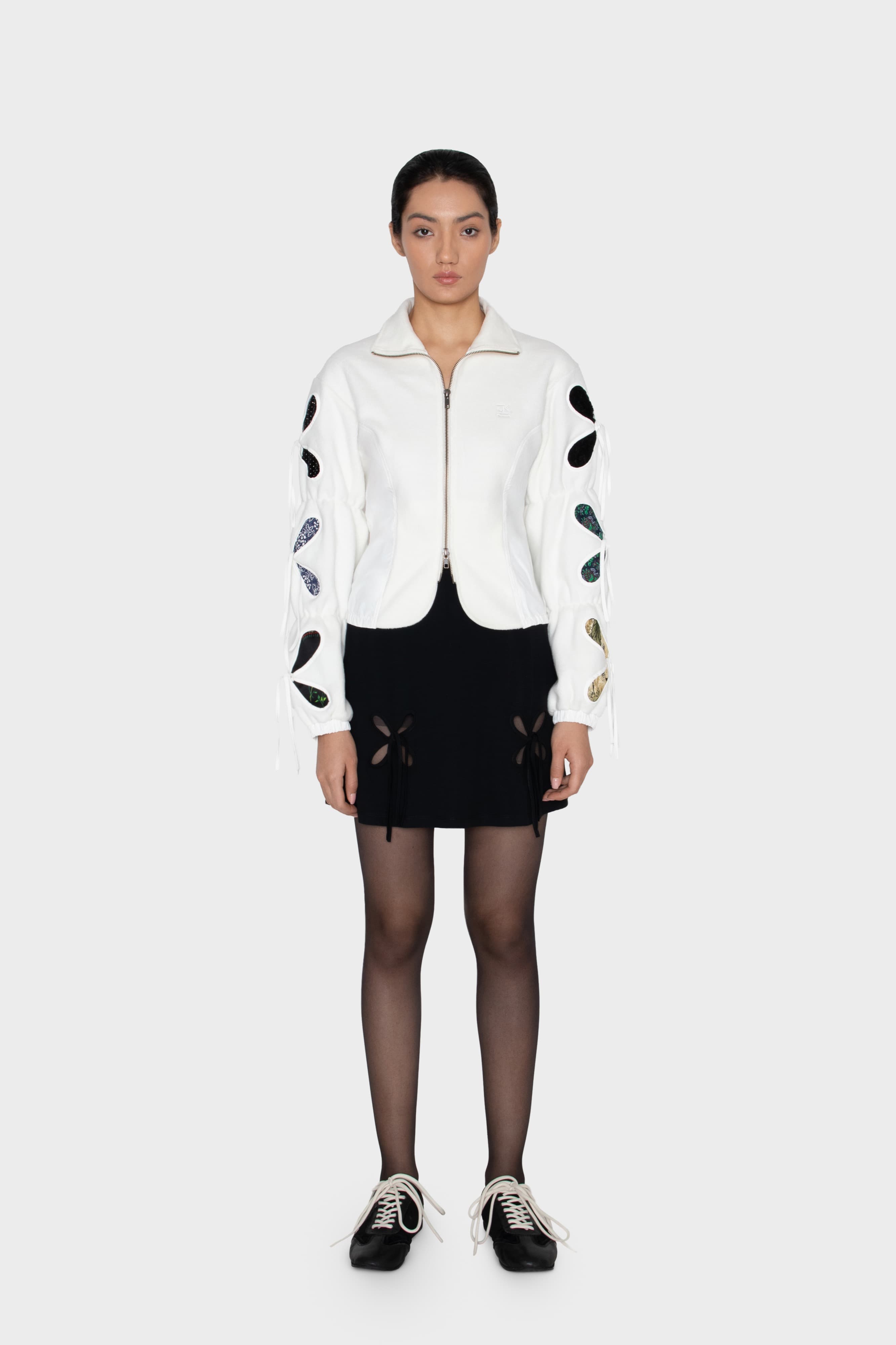 Zipped Fleece Bozor Cardigan